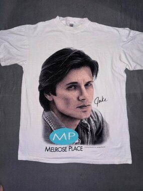 Vintage 90s Melrose Place Jake Hanson T‑Shirt NOS Deadstock USA One Size